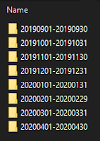 Azure Cost Management export multiple folders