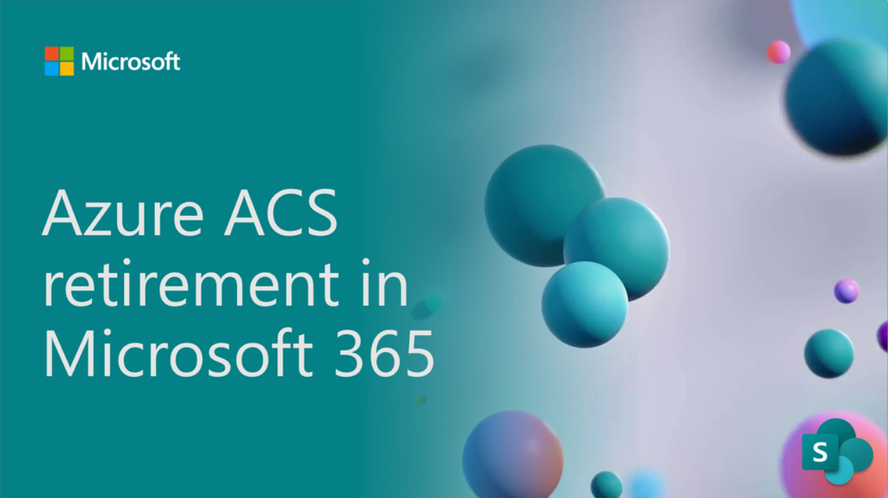 SharePoint ACS retirement Microsoft Fabric